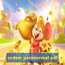 ordem paranormal pdf